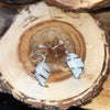 Raw Cut Crystal Earrings