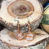 Raw Cut Crystal Earrings