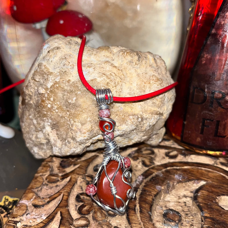 Fantasy Night Red Jasper