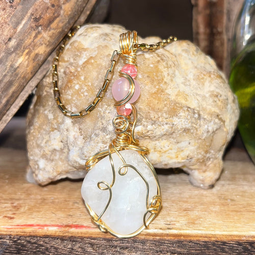 Angel Aura Nuggets Necklaces
