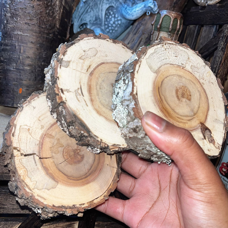 Wooden Cup & Candle Coasters