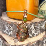 Unakite Tumbled Necklaces