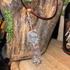 Raw Selenite Crystal Necklaces