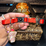 Small Orange & Red Cat Collars