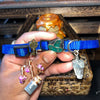 Small Light & Dark Blue Cat Collars