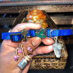 Small Light & Dark Blue Cat Collars