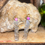 Mini Crystal Cut Earrings