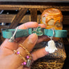 Medium Purple & Green Cat Collars