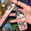 Sagittarius Crystal Key Chains