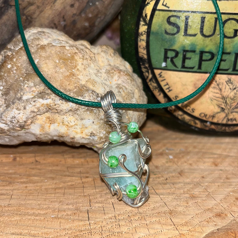 Green Calcite Whimsical Realm