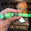 Medium Purple & Green Cat Collars