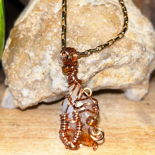 Citrine Crystal Necklaces