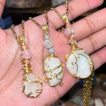 Angel Aura Nuggets Necklaces