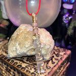 Raw Selenite Crystal Necklaces