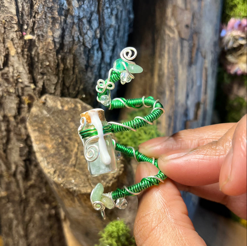 Whimsical Crystal Rings