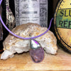 Amethyst Crystal Necklace Jewelry