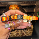 Small Orange & Red Cat Collars