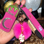 Aries Crystal Key Chains