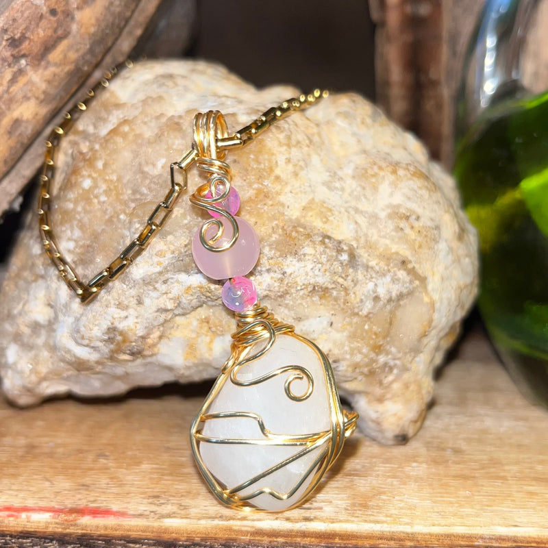 Angel Aura Nuggets Necklaces