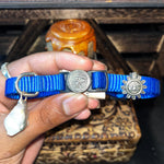 Medium Black & Blue Cat Collars