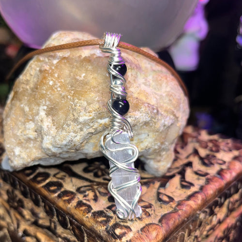 Selenite Crystal Necklaces