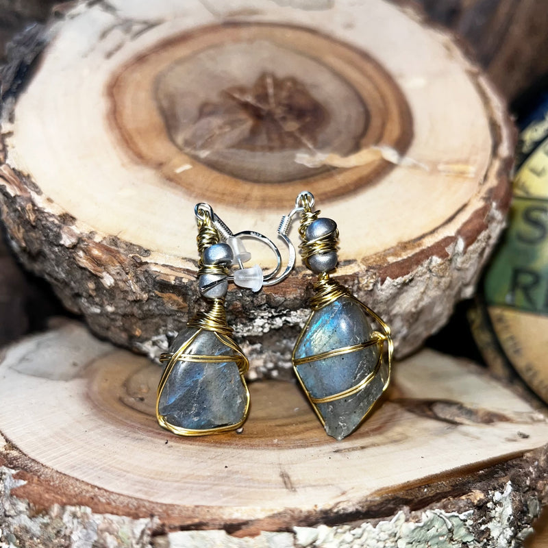 Mini Crystal Cut Earrings