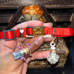 Small Orange & Red Cat Collars