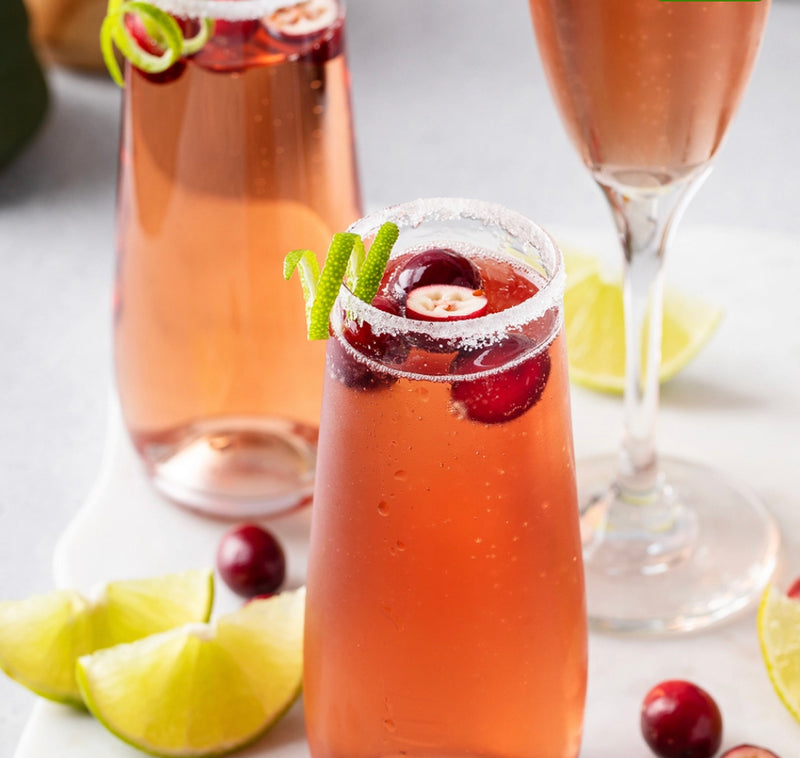 Holiday Cheers Cranberry Prosecco