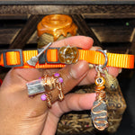 Small Orange & Red Cat Collars