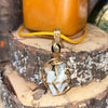 Rainbow Moonstone Crystal Necklace