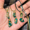 Malachite Crystal Necklaces