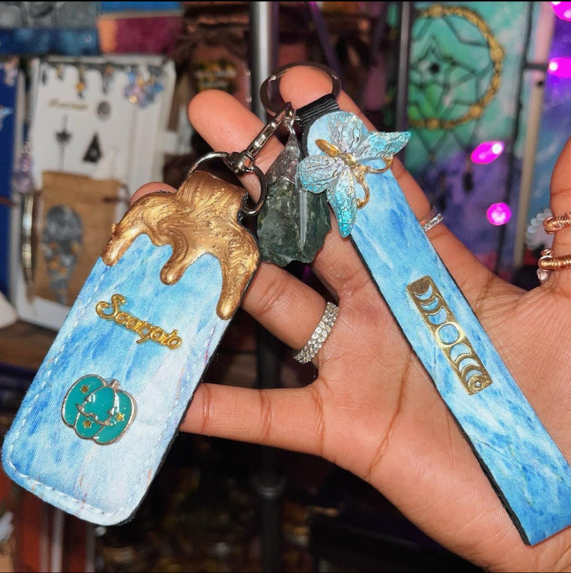 Scorpio Crystal Key Chains