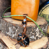 Snowflake Obsidian Necklace