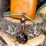 Snowflake Obsidian Necklace