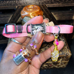 Small Pink & Cream Cat Collars