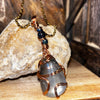 Aura Quartz Crystal Necklaces
