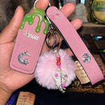 Pisces Crystal Key Chains