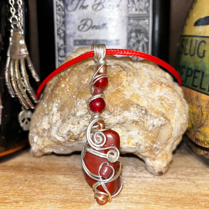 Red Jasper Crystal Jewelry