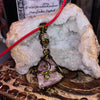 Morganite Crystal Necklaces