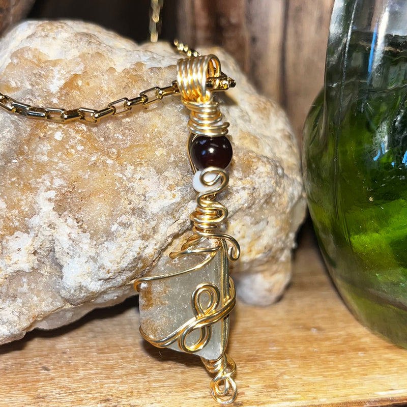 Green Calcite Whimsical Realm