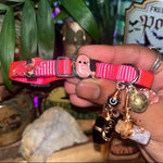 Medium Pink & Cream Cat Collars