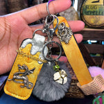 Sagittarius Crystal Key Chains