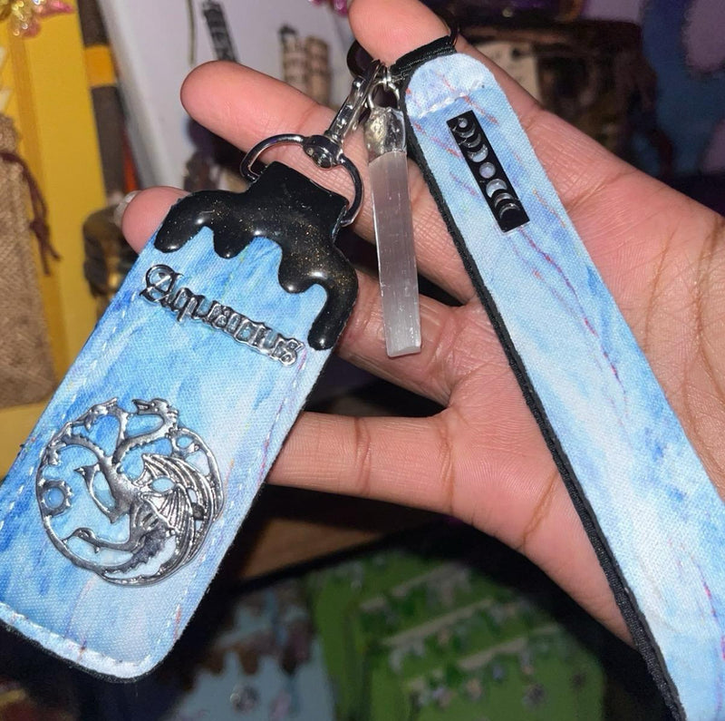 Aquarius Crystal Key Chains