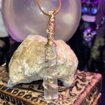 Raw Selenite Crystal Necklaces