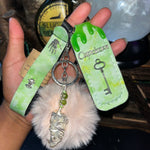 Capricorn Crystal Key Chains