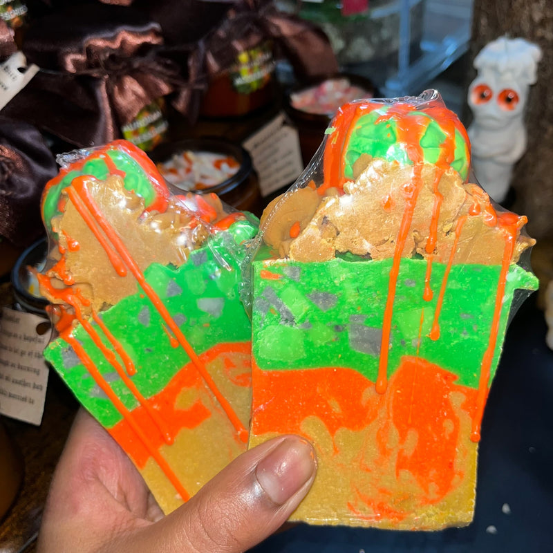 Halloween Mutant Pumpkin Soap