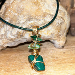 Malachite Crystal Necklaces