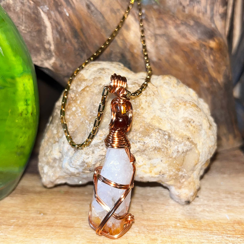 Citrine Crystal Necklaces