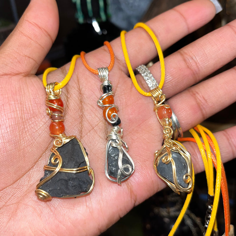 Shungite Crystal Necklaces