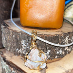 Angelic Angelite Crystal Necklace